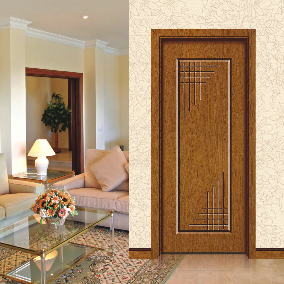 廠價直銷鑫順來XJS-1024雕花實木烤漆門