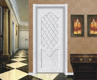 廠價直銷愉心XJS-126平開顯紋實木烤漆門