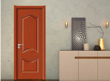 廠價直銷愉心X-4032平開橡木烤漆門