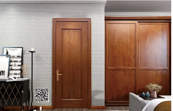 廠價直銷鑫順來X-5004平開實木烤漆門