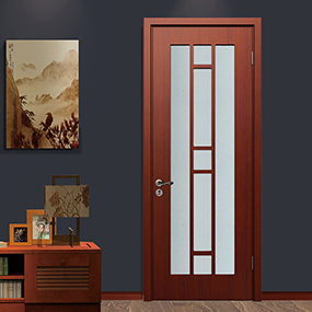 廠價直銷鑫順來X-6024平開實木烤漆門