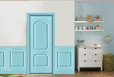 廠價直銷鑫順來X-6073平開實木烤漆門