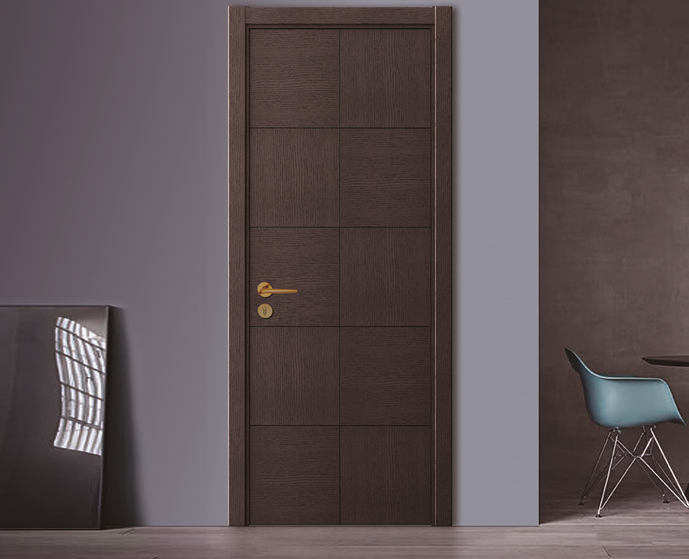 廠價(jià)直銷鑫順來X-6038平開實(shí)木烤漆門