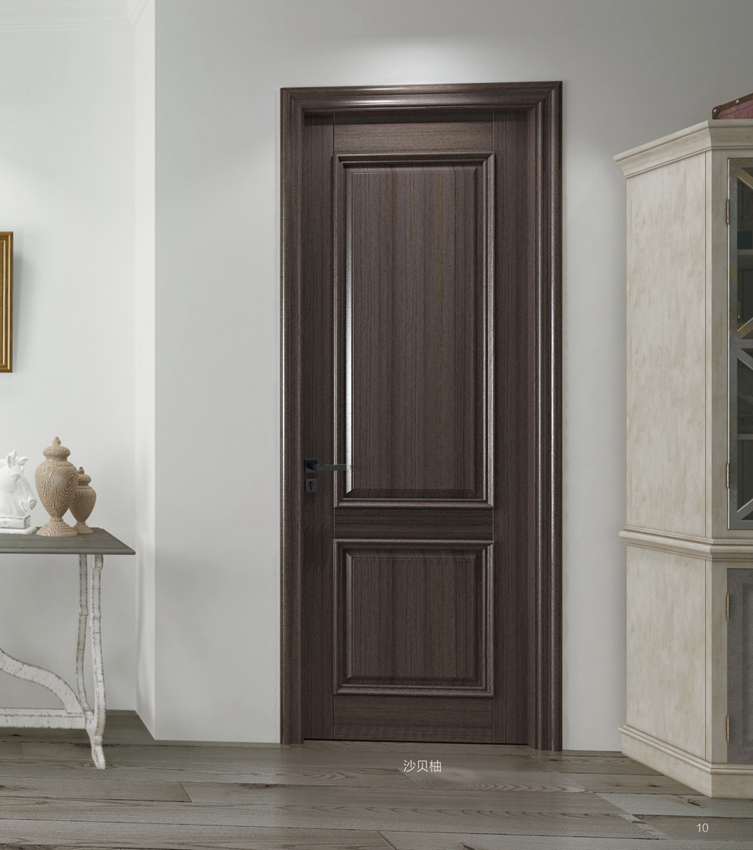 廠價(jià)直銷鑫順來X-6041平開外扣實(shí)木烤漆門