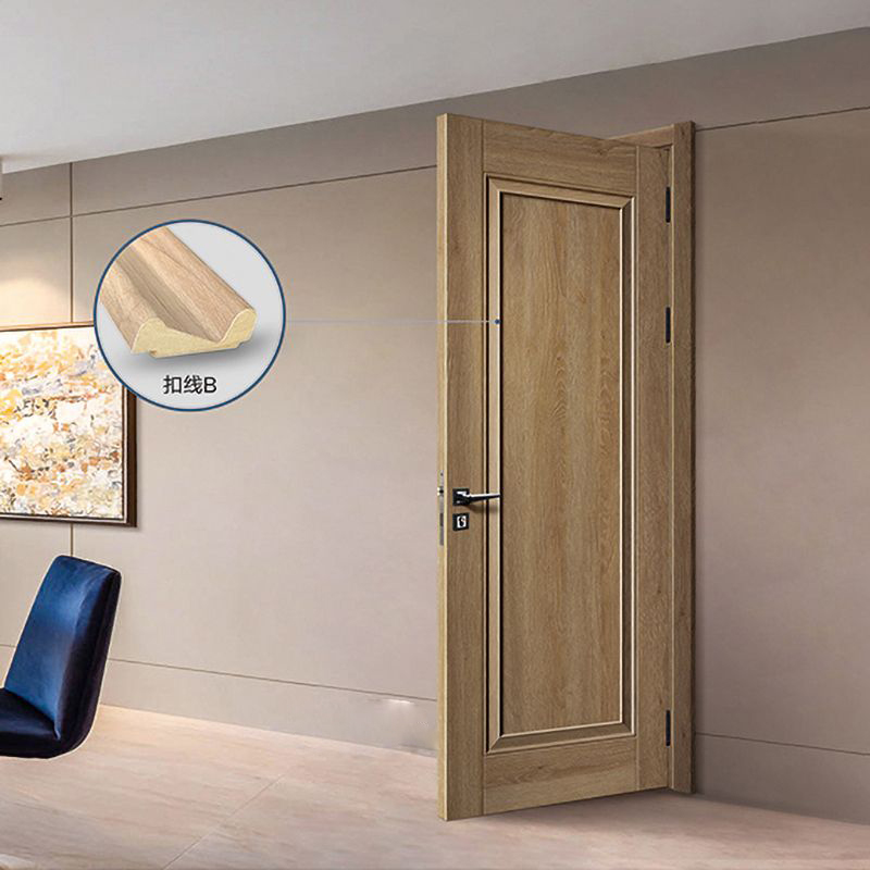 廠價直銷鑫順來X-8114平開實木烤漆門