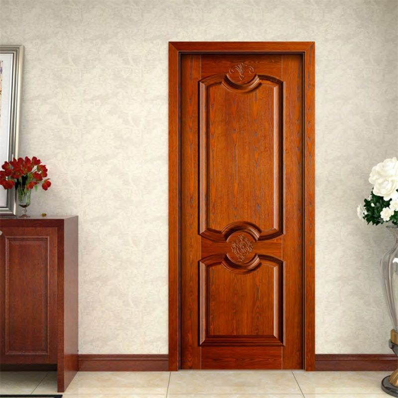 廠價直銷鑫順來X-8119平開實木烤漆門