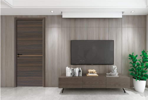 廠價(jià)直銷鑫順來X-10007平開橫貼零度無漆門