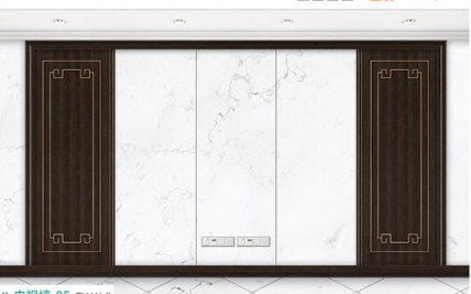 廠價熱銷鑫順來XSL-2135中式豪華電視墻